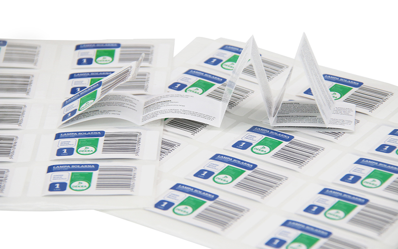 电子产品说明书贴纸  多层不干胶贴纸