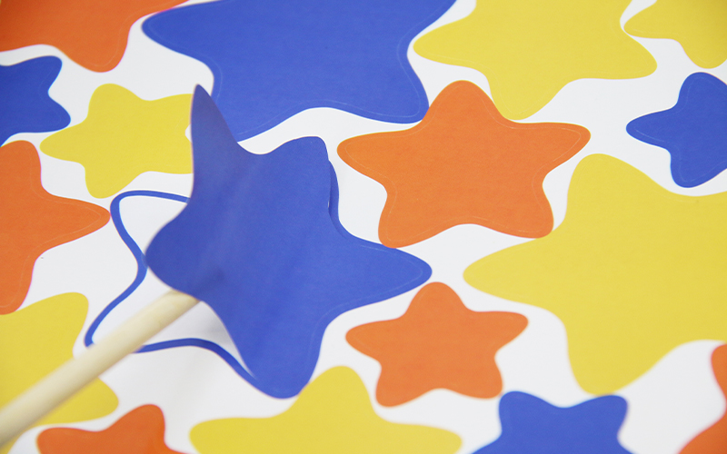 儿童星星贴纸 不干胶贴纸