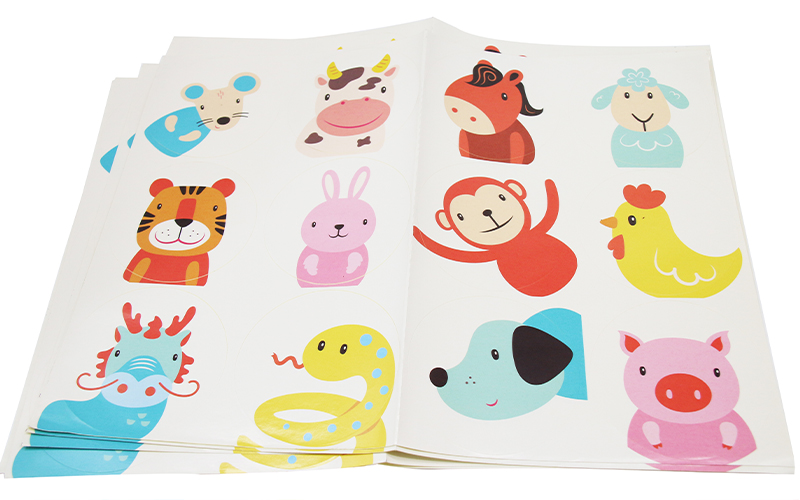 儿童益智卡通贴纸 不干胶贴纸