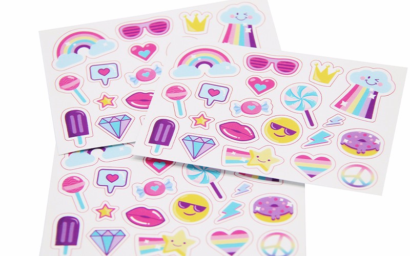 梦幻卡通贴纸 不干胶贴纸