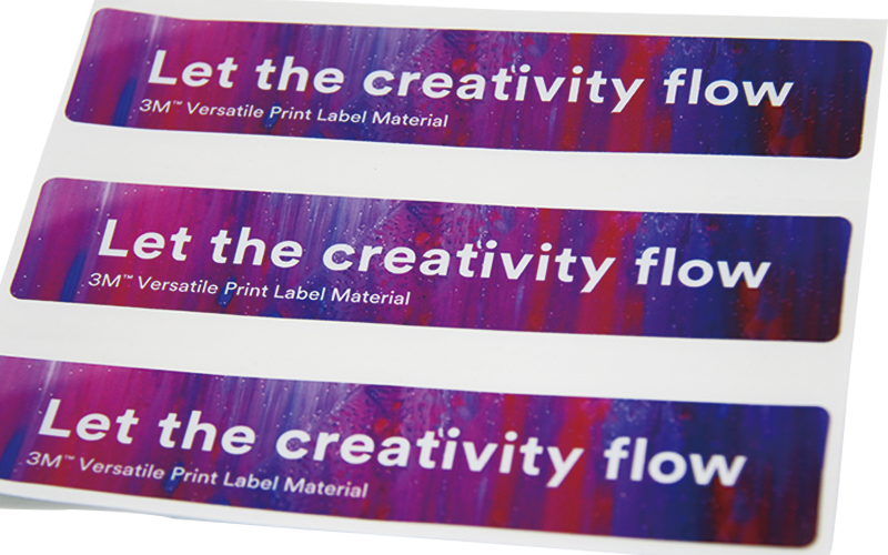 彩色商标贴纸 不干胶贴纸