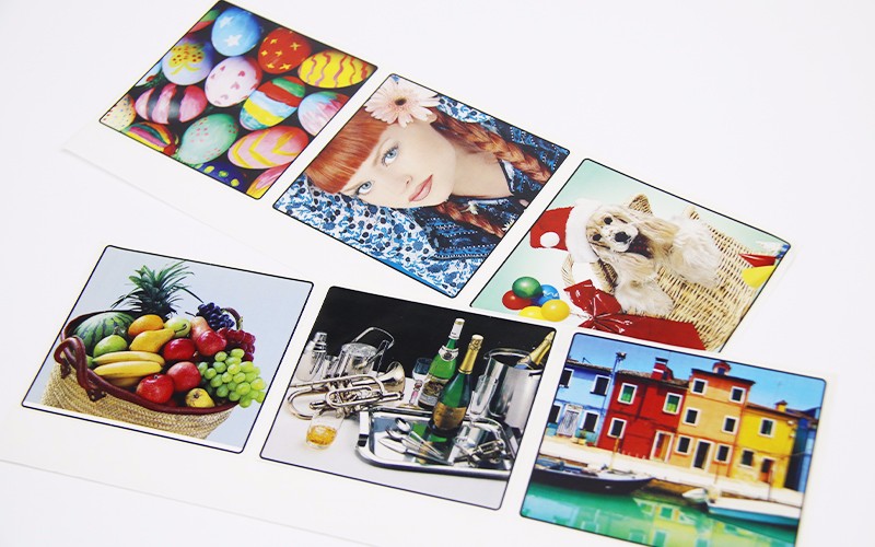 圆形食品不干胶覆光膜标签 产品质量合格标签