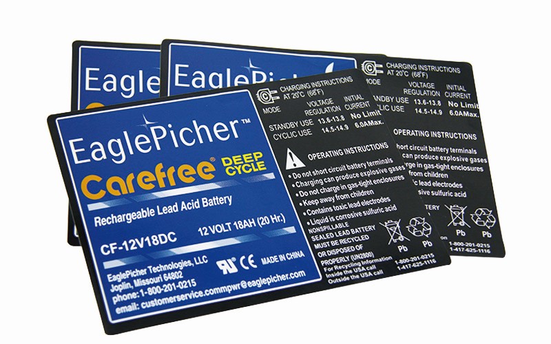 电器使用详情说明标签  不干胶贴纸