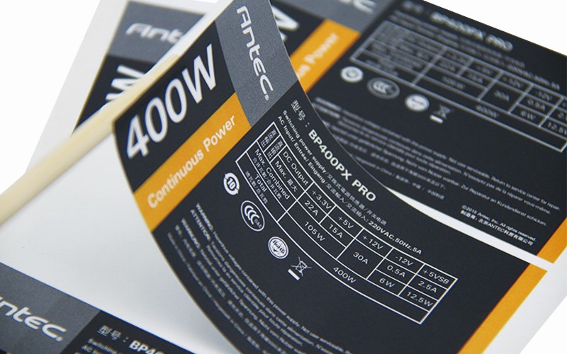 电器功率使用说明不干胶标签贴纸