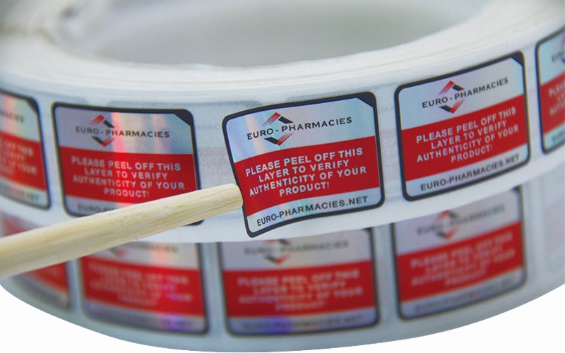 彩色反光打印产品使用事项贴纸