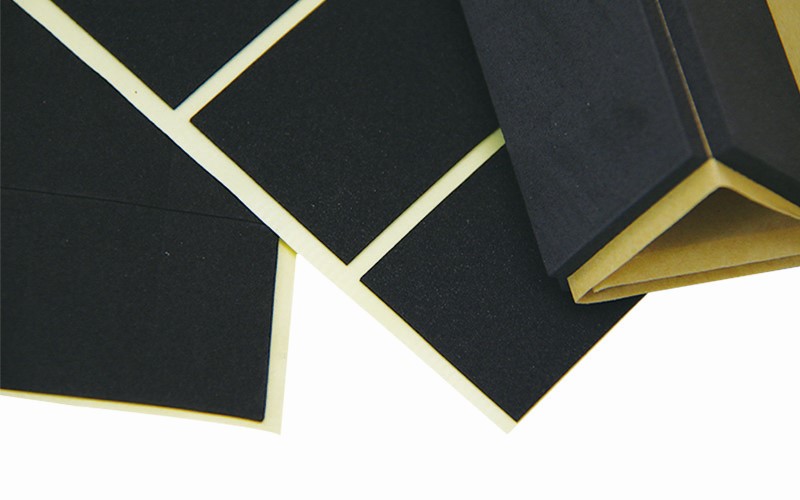 黑色防火EVA海绵贴纸