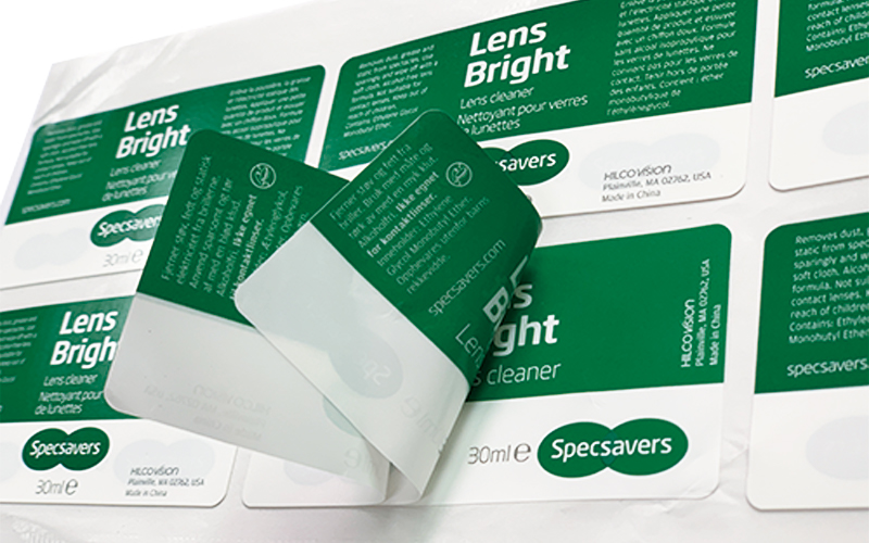 多层产品说明标签不干胶贴纸