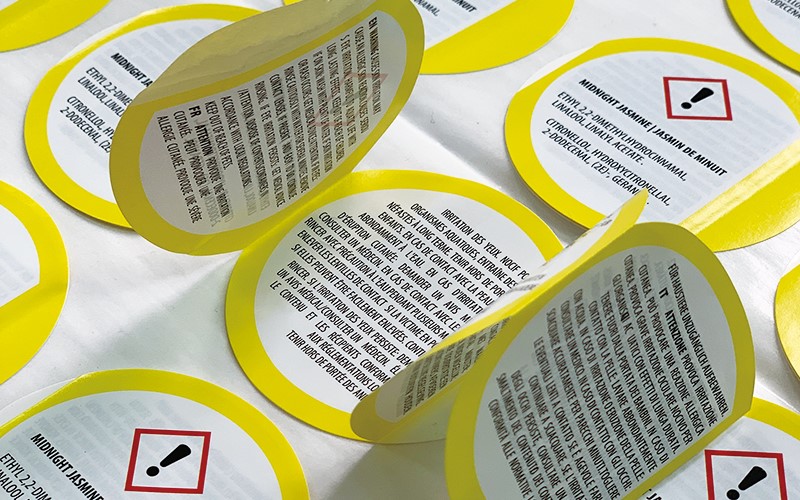 产品注意事项标签不干胶贴纸