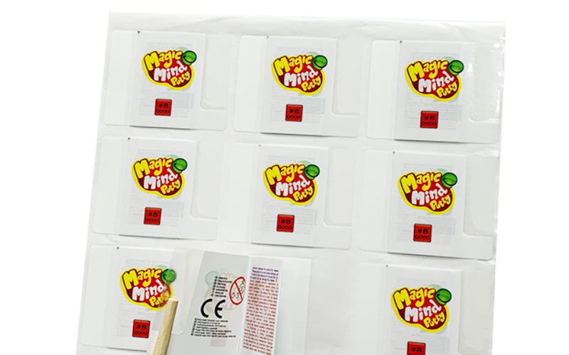 产品商标多层不干胶贴纸