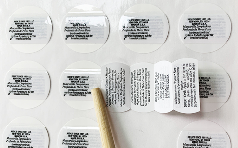 产品说明圆形多层不干胶贴纸